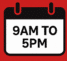 time slot in a calendar icon
